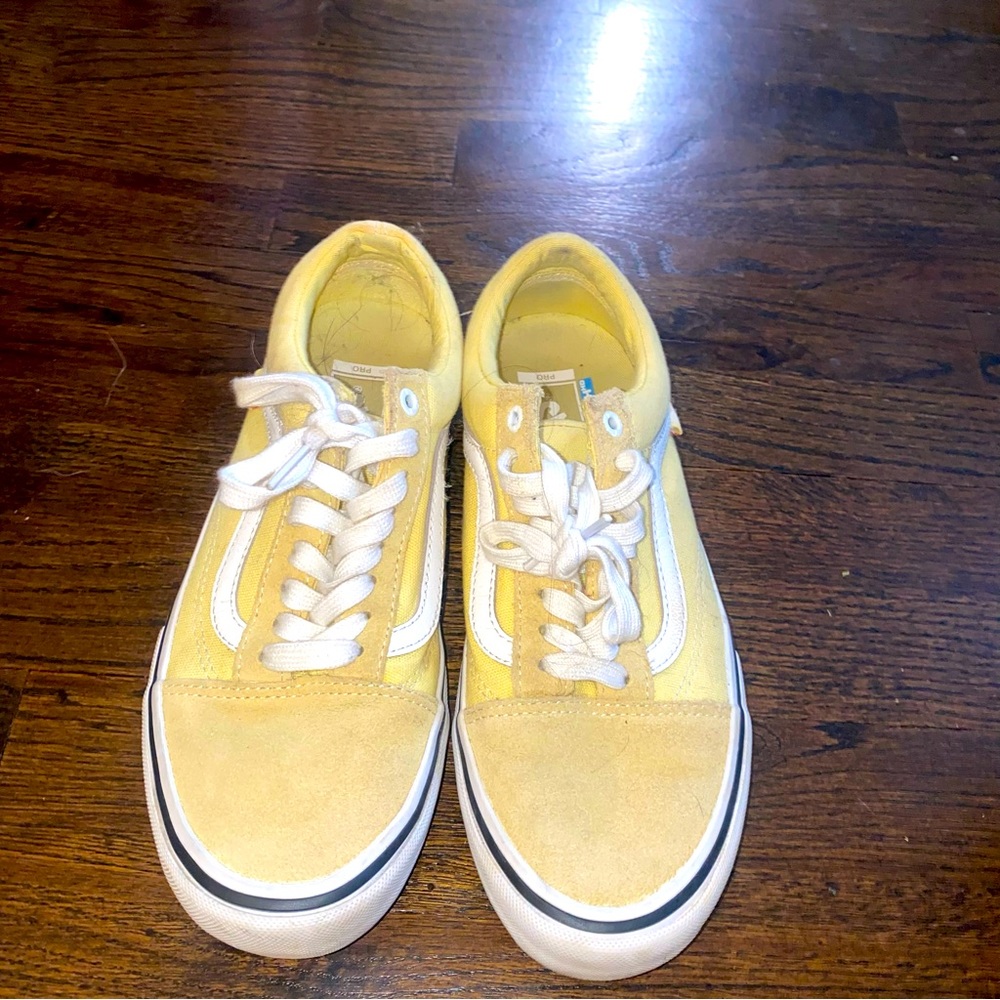 Old skool skate pro vans pale banana
